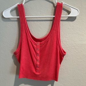 Pink tank top